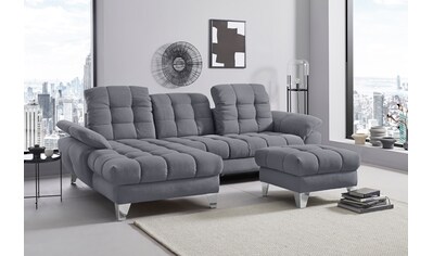 Places of Style Ecksofa »Bardi«, mit Sitztiefenverstellung, wahlweise auch mit... kaufen Places of Style Ecksofa »Bardi«, mit Sitztiefenverstellung, wahlweise auch mit... kaufen