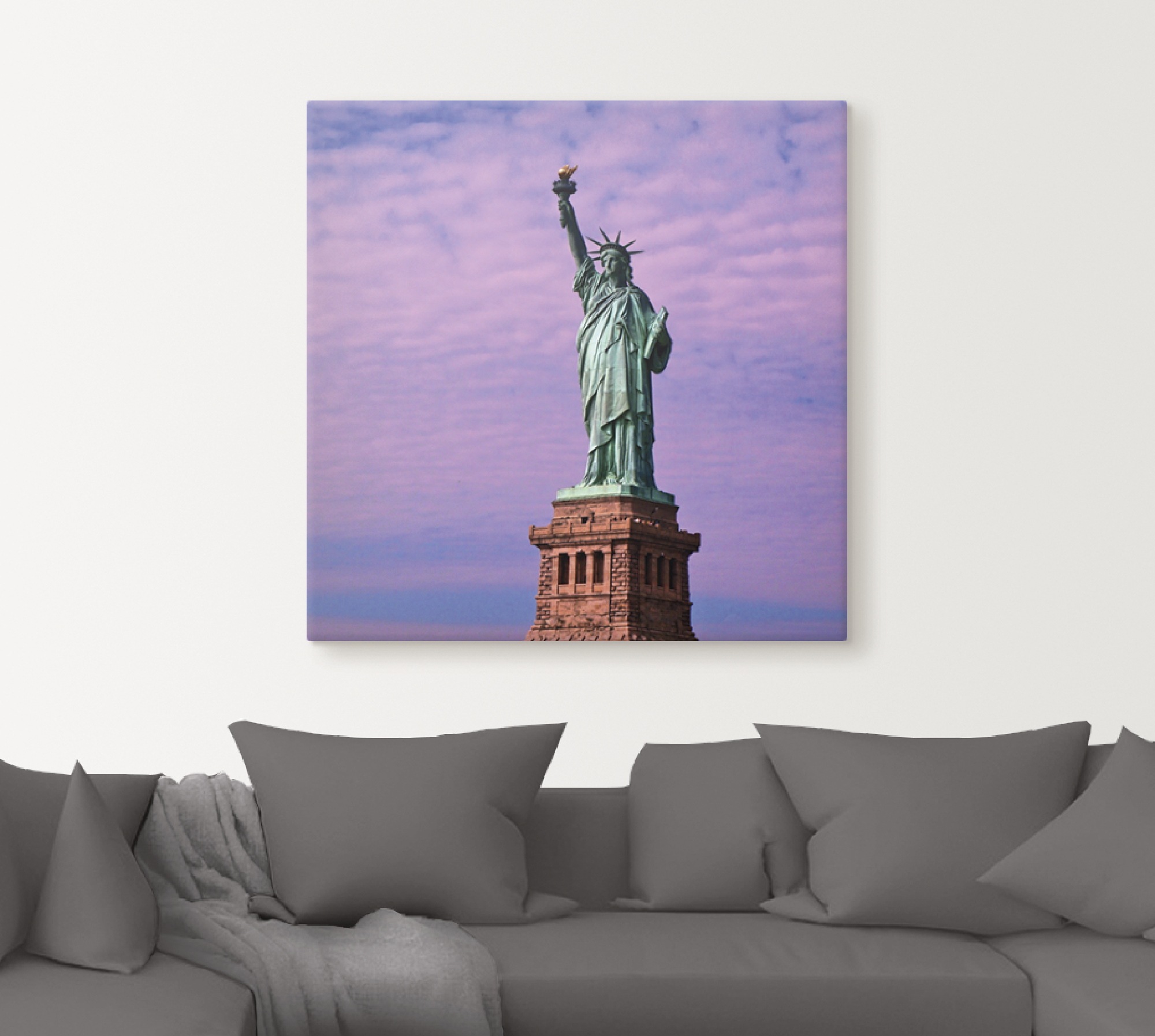 Artland Wandbild »Freiheitsstatue«, Amerika, (1 St.), als Leinwandbild, Poster in verschied. Größen