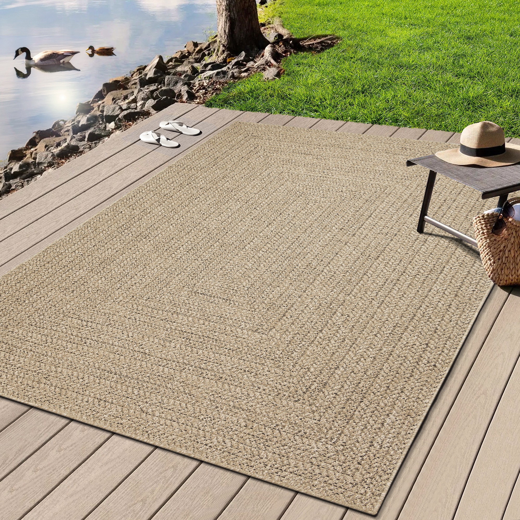 merinos Teppich »Kenzy 2« rechteckig 10 mm Höhe robuster In- und Outdoor Te günstig online kaufen