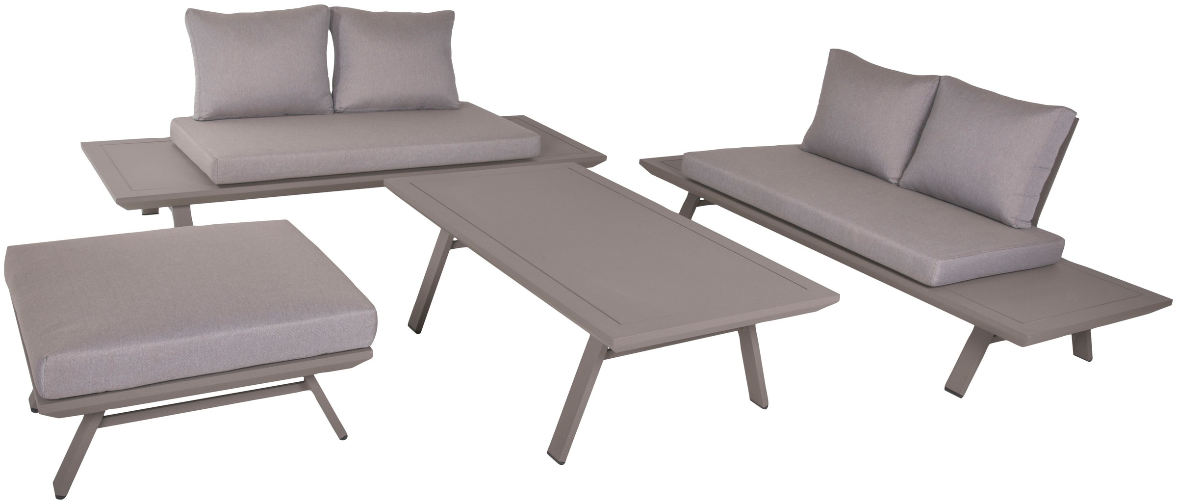 Garden Pleasure Garten-Essgruppe »CELIA« 7 Stk. tlg. mit bequemer Polsterun günstig online kaufen