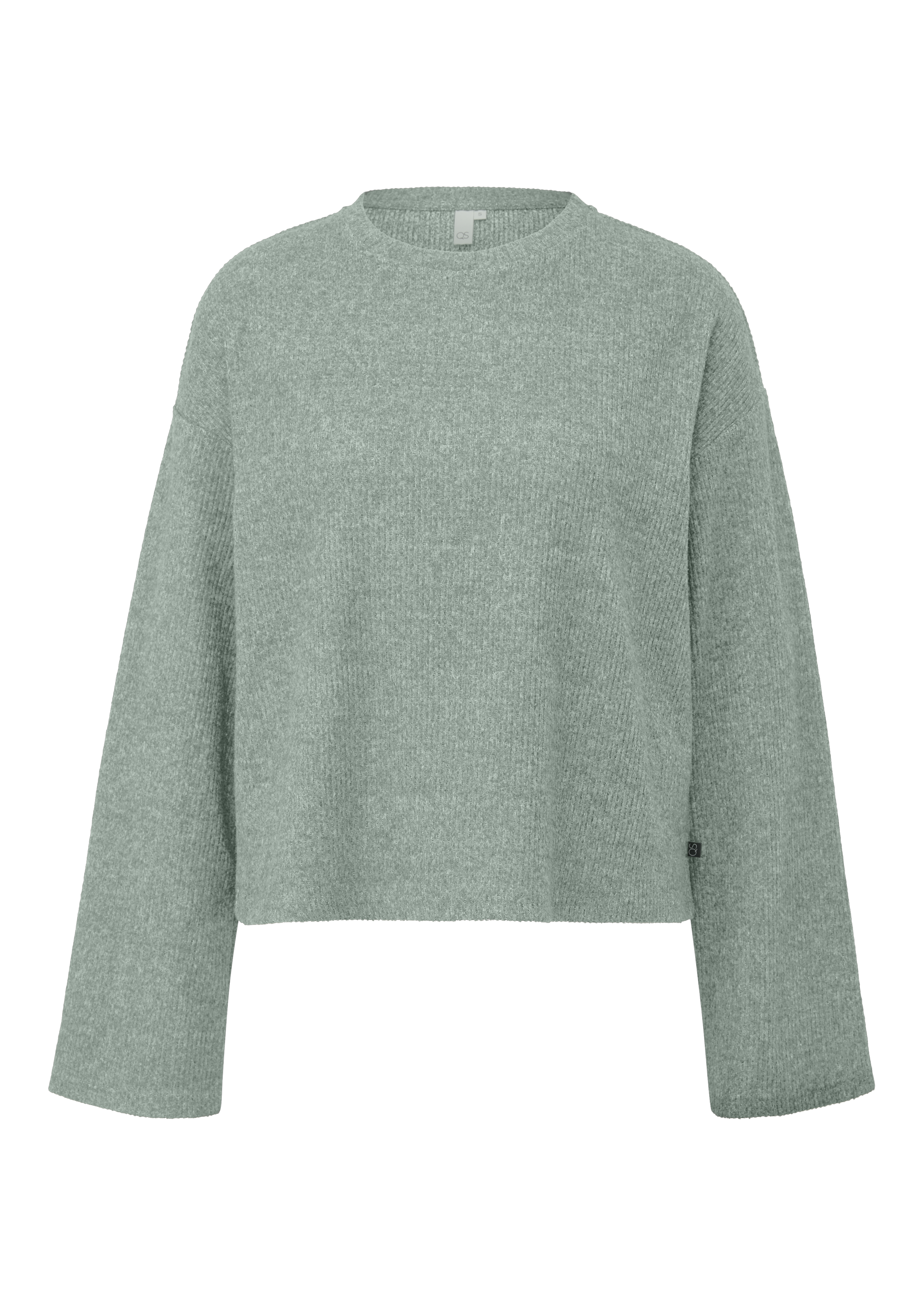 QS Langarmshirt, mit Rundhalsausschnitt