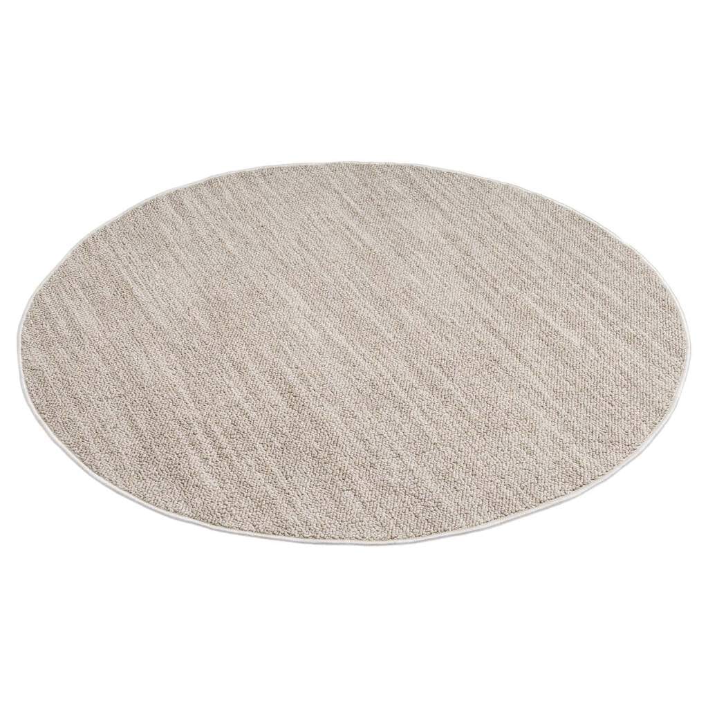Carpet City Teppich »CLASICO 0052«, rund, 11 mm Höhe, Kurzflor, Hochtief-Muster, Boho, Wohnzimmer