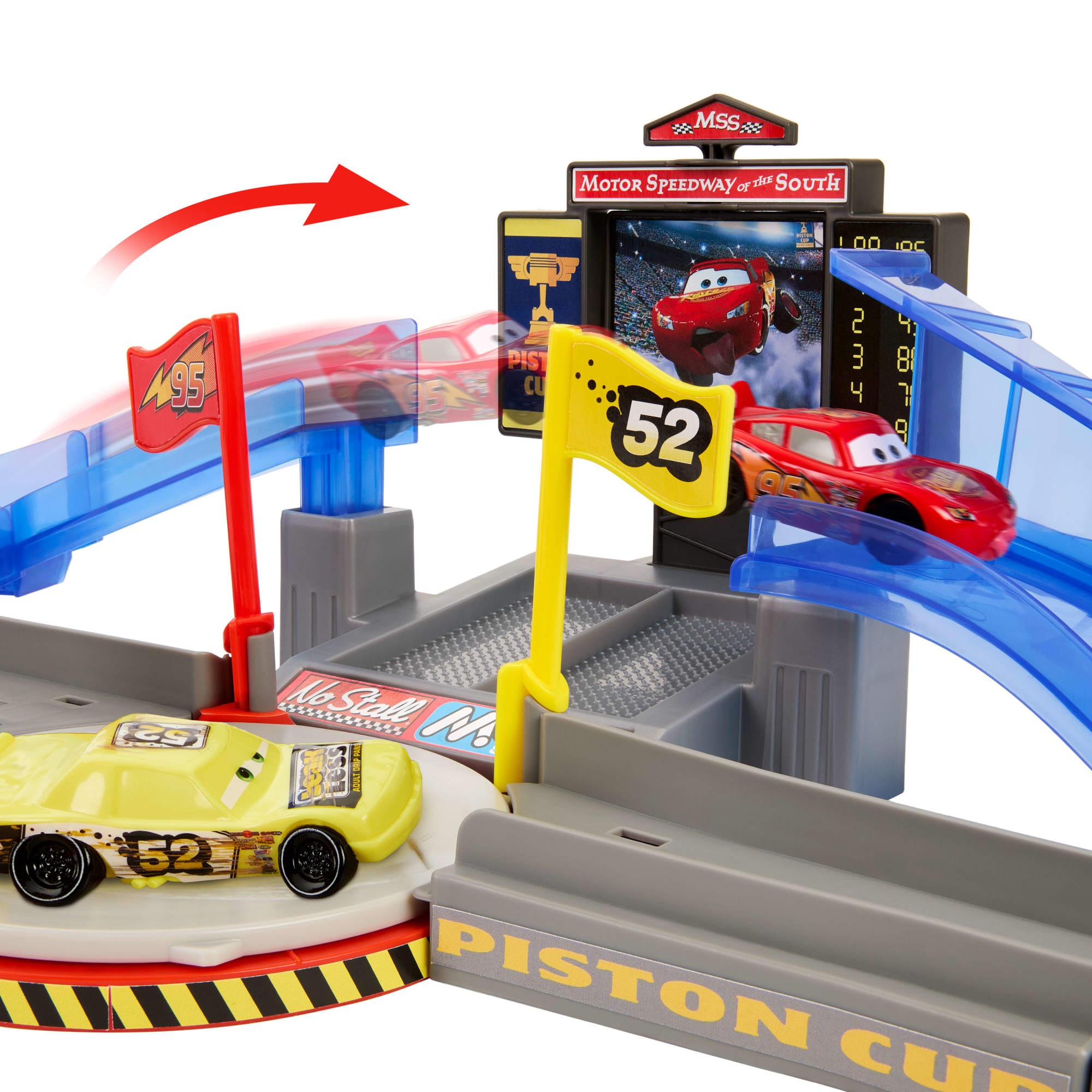 Mattel® Autorennbahn »Disney Pixar Cars 2-in-1 Piston Cup«