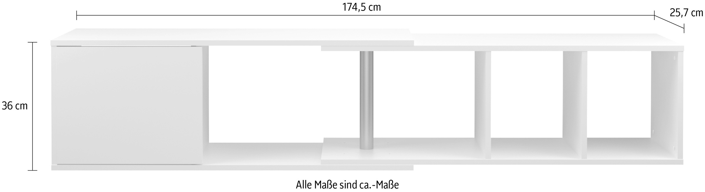 FMD Wandregal »Flex 3«