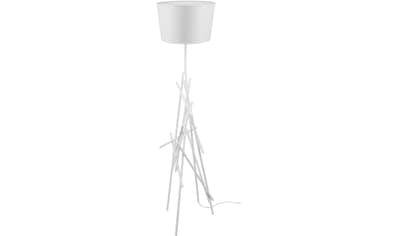 SPOT Light Stehlampe »GLENN«, E27, 2 St., aus Metall, mit flexiblem Stoffschirm,... kaufen