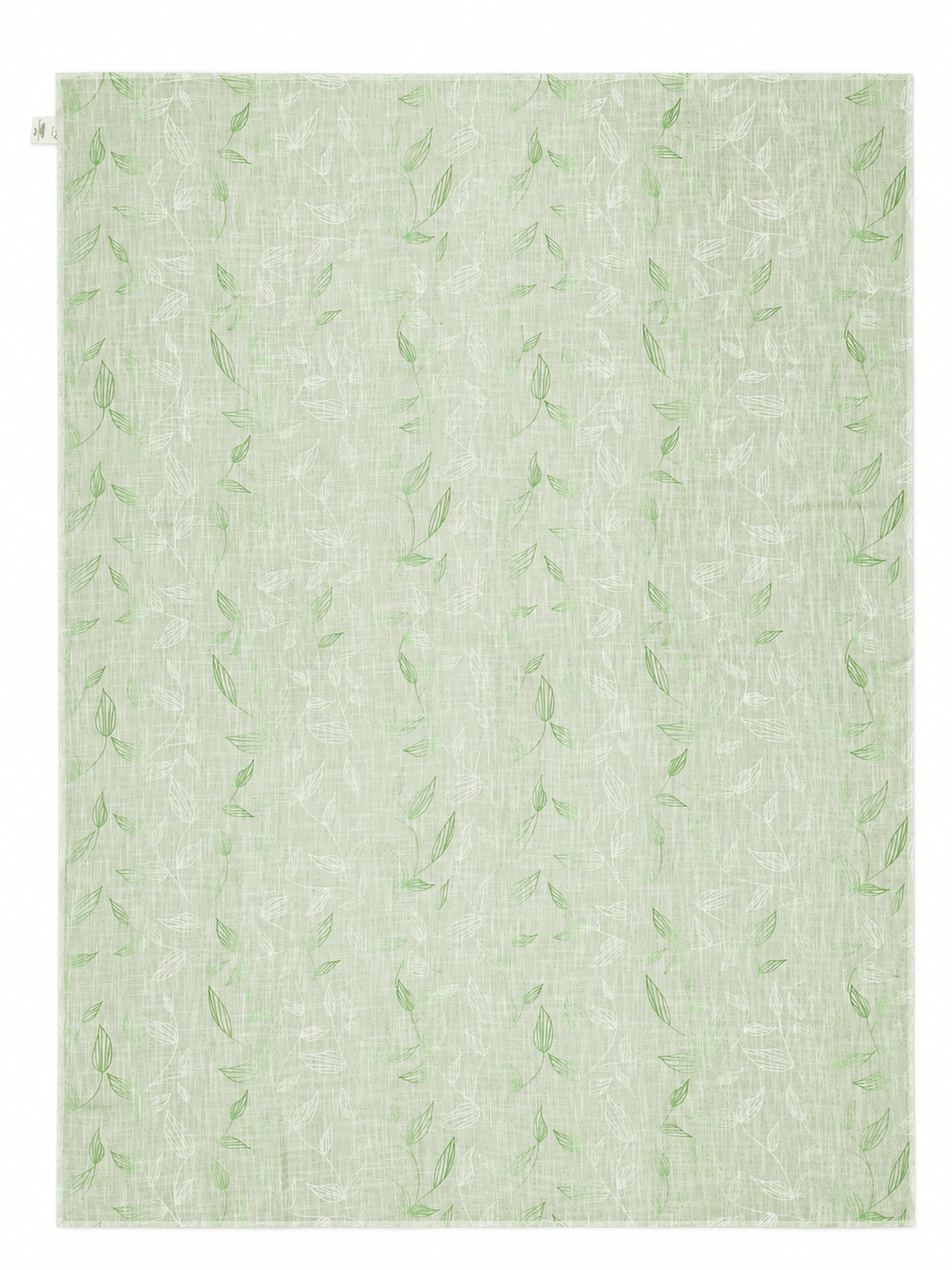 OTTO home Tischdecke »Raffon« Leinen Optik mit Blattmotiv, Wohn - Esszimmer Dekoration,