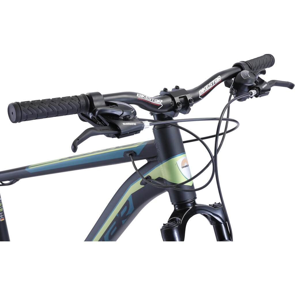 Bikestar Mountainbike, 21 Gang, Shimano, RD-TY300 Schaltwerk, Kettenschaltung