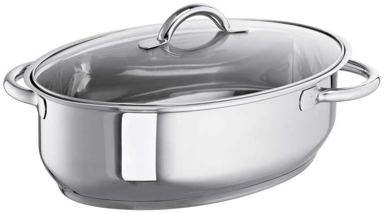 SCHULTE-UFER Bräter Edelstahl 1 Stk. tlg. Induktion günstig online kaufen