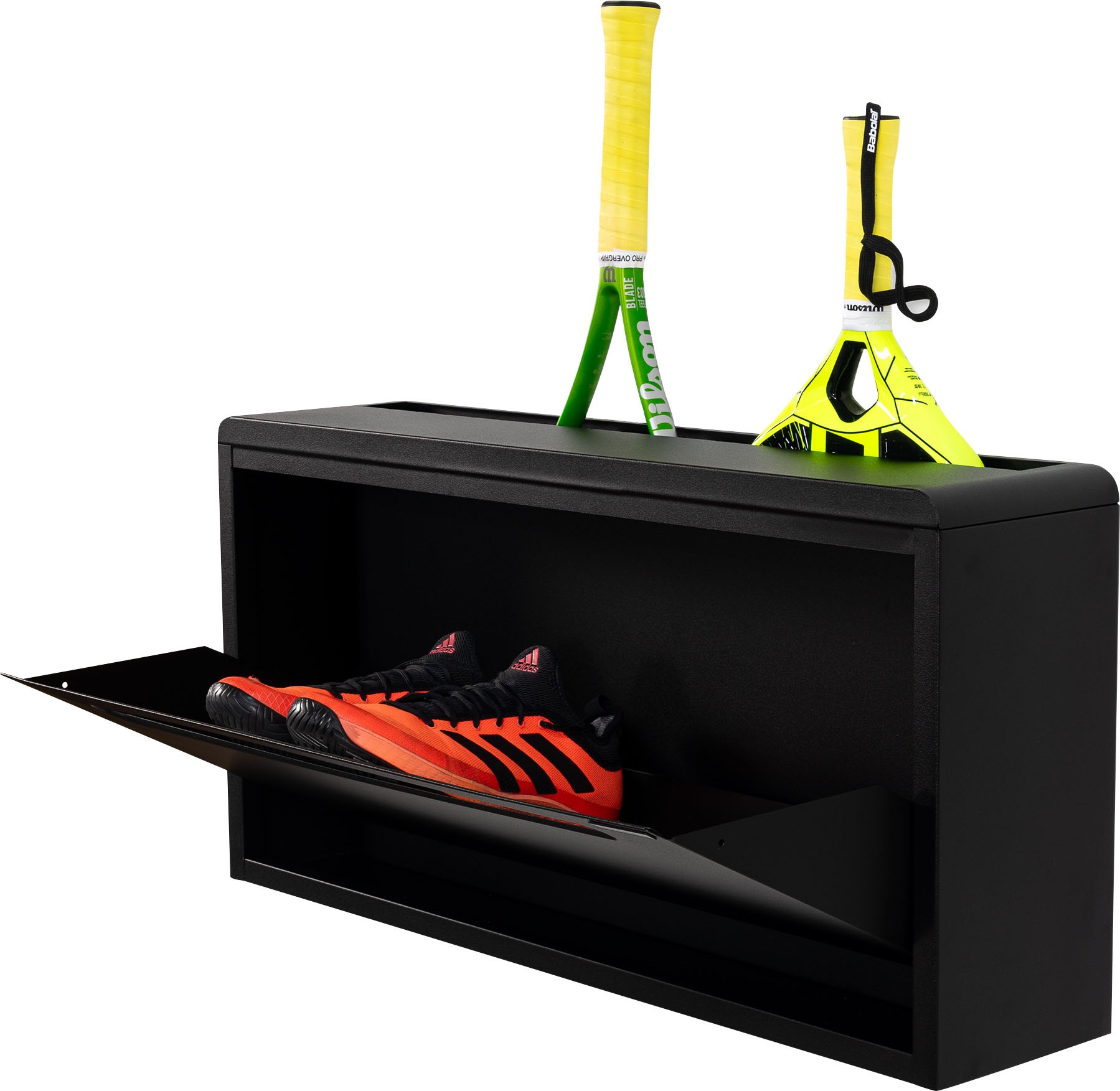 Spinder Design Schuhschrank »LUIGI«, Stahlschuhschrank mit Fach