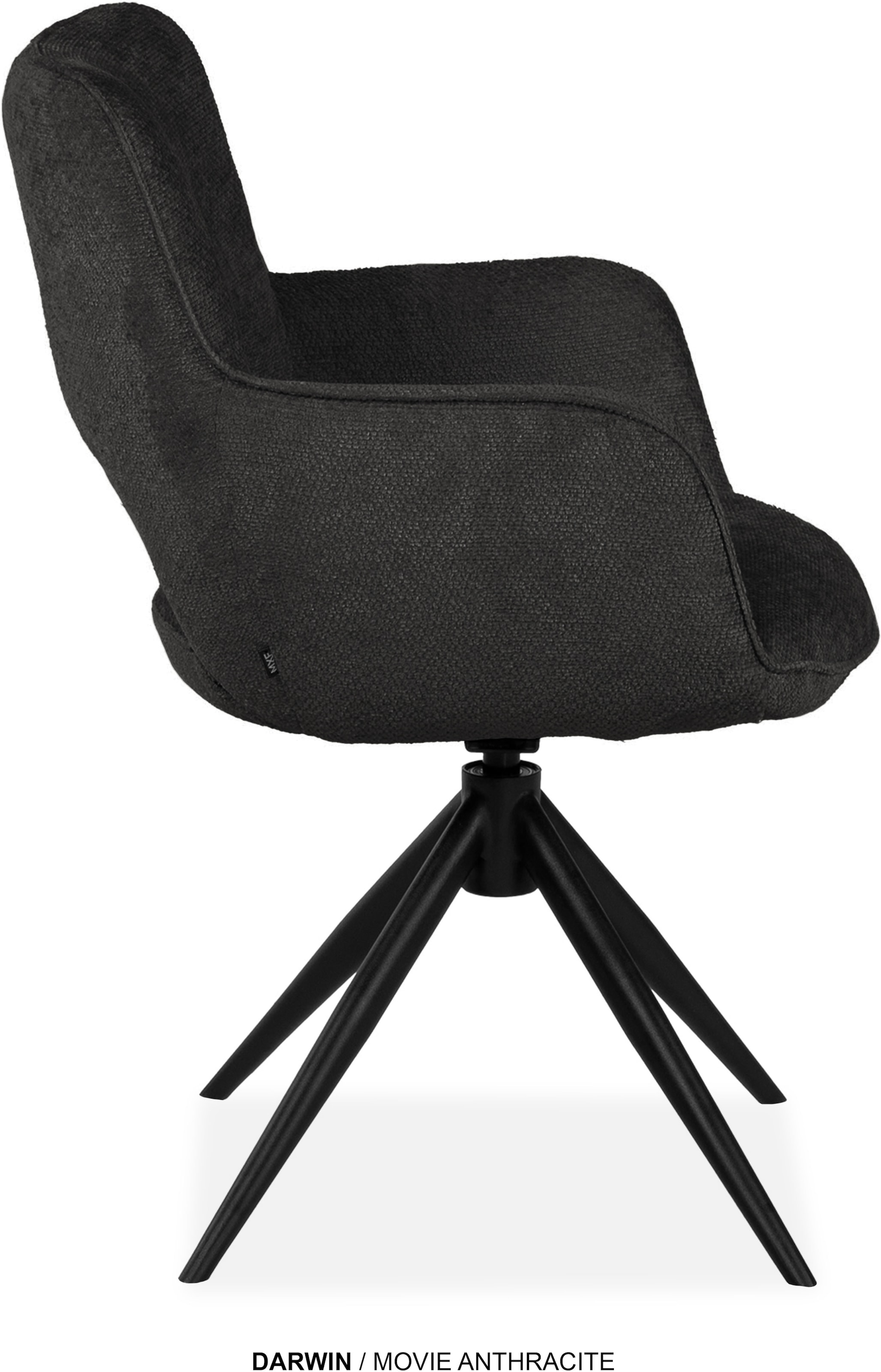 OMG Design Esszimmerstuhl »Darwin« (Set) 2 Stk.Drehstuhl mit auto-return, Armlehnenstuhl