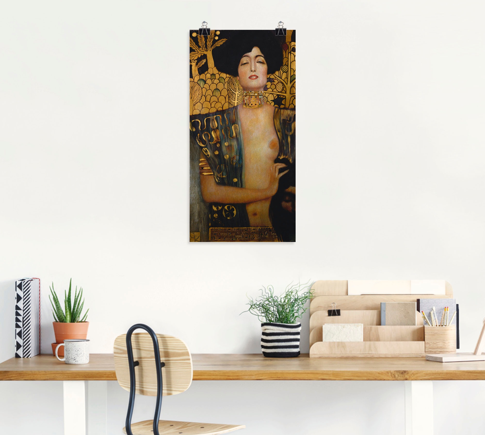 Artland Wandbild »Judith I., 1901« Frau 1 Stk. tlg. als Leinwandbild, Poste günstig online kaufen