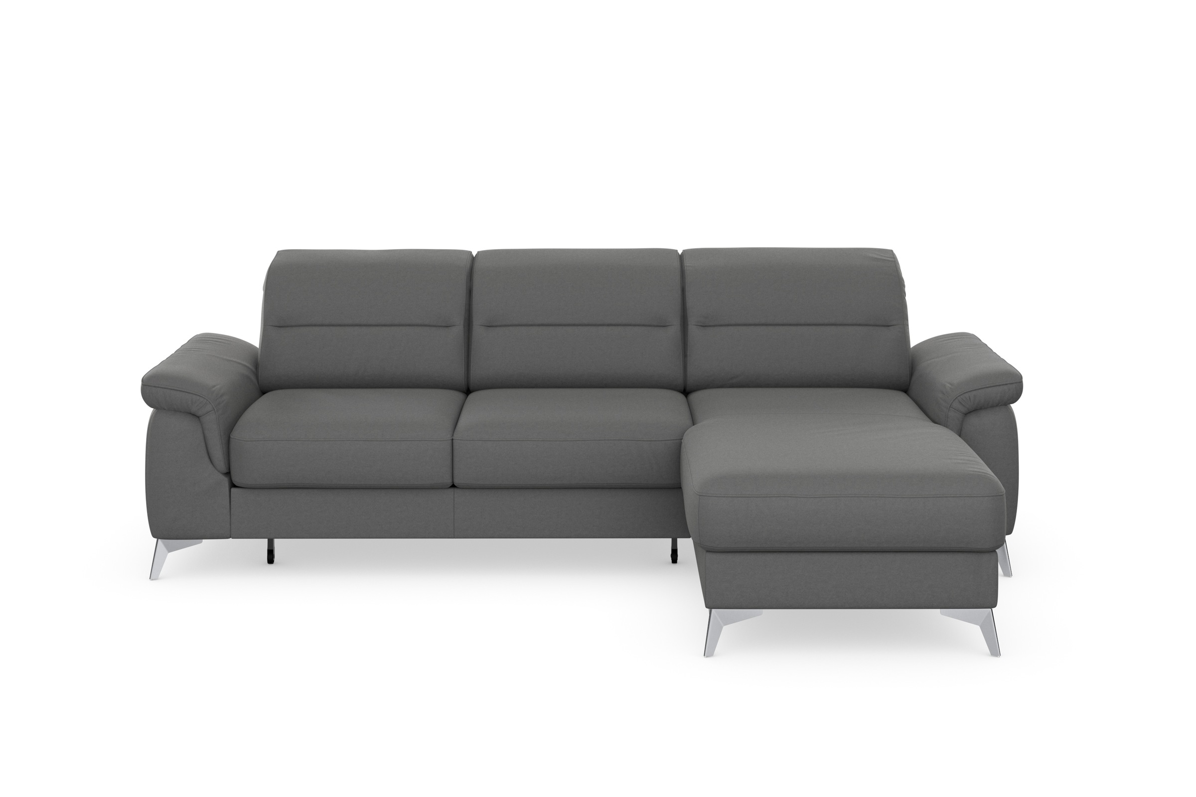 sit&more Ecksofa »Sinatra L-Form« mit Recamiere, optinal mit Kopfteilverste günstig online kaufen