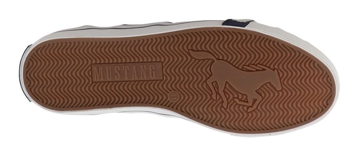 Mustang Shoes Sneaker »Calogero«  Freizeitschuh, Halbschuh, Schnürschuh mit modischen Kontrastnähten