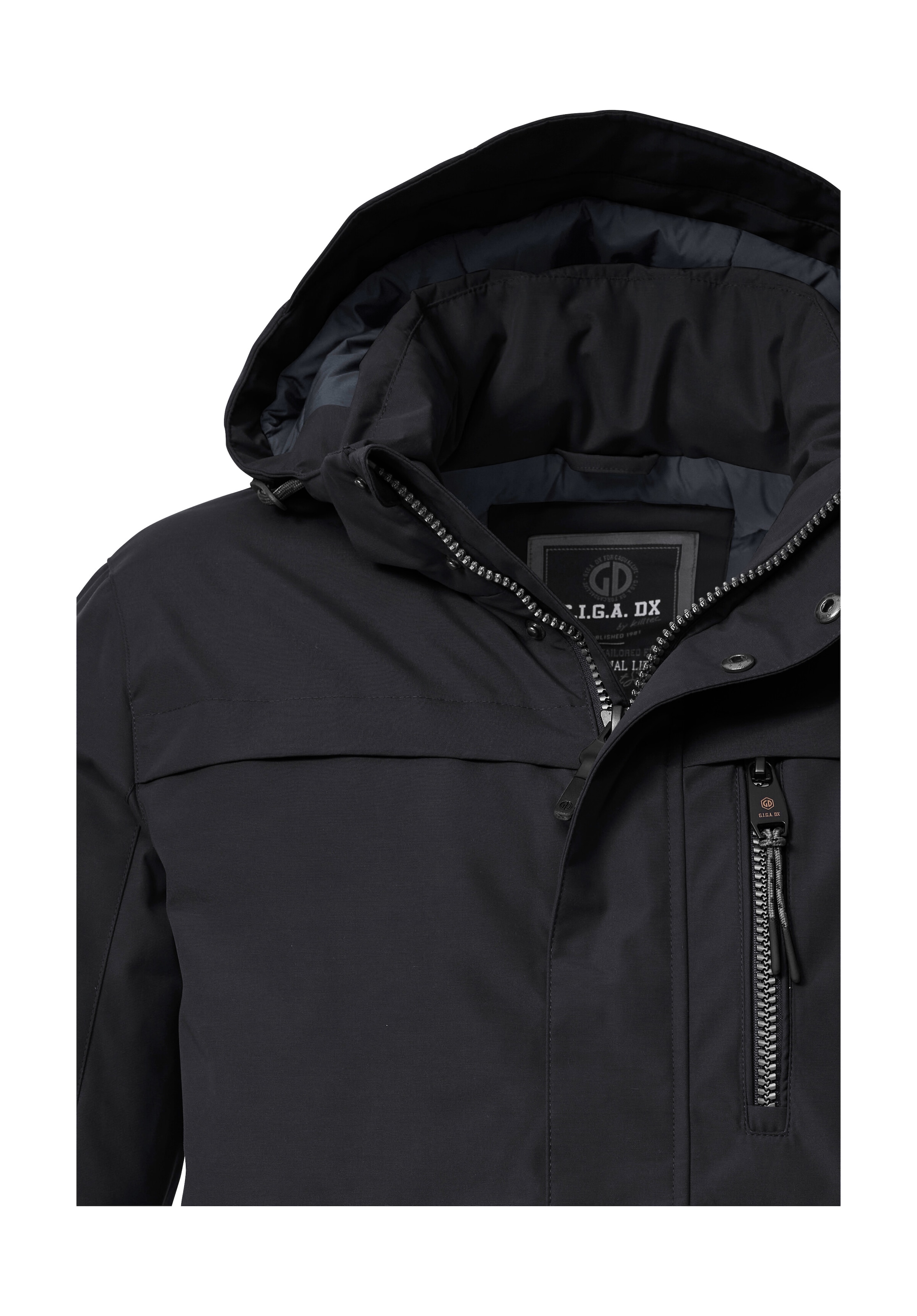 G.I.G.A. DX by killtec Funktionsjacke »GW 39 MN JCKT«, Wasserdichte, atmungsaktive Winterjacke mit verstellbarer Kapuze
