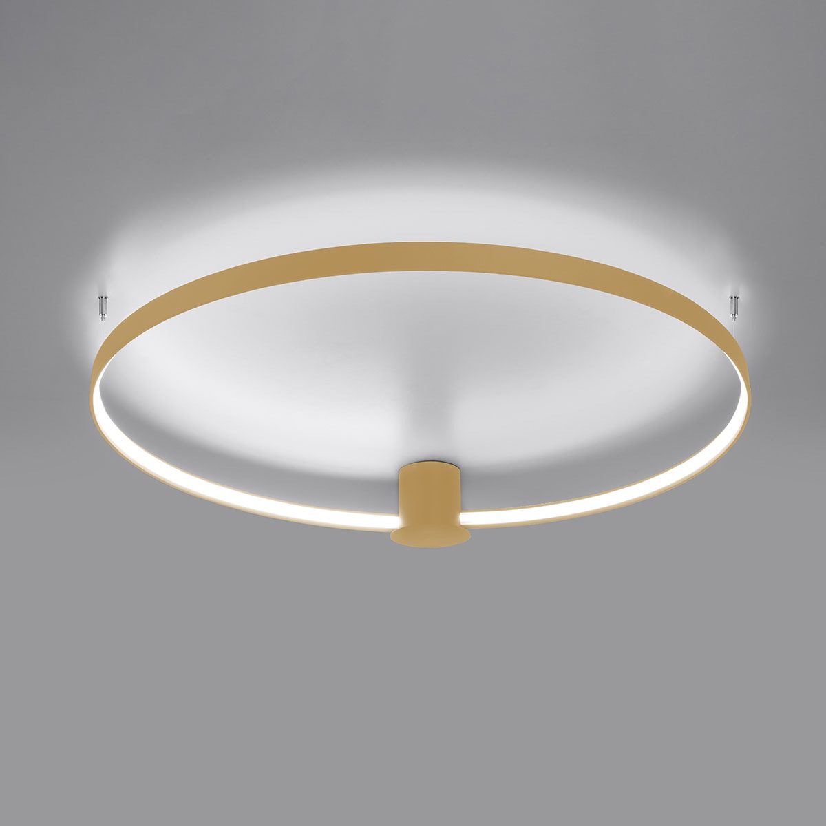 SOLLUX lighting Deckenleuchte »RIO«, 1 flammig, Leuchtmittel LED-Modul | LED fest integriert, Verteiltes Licht