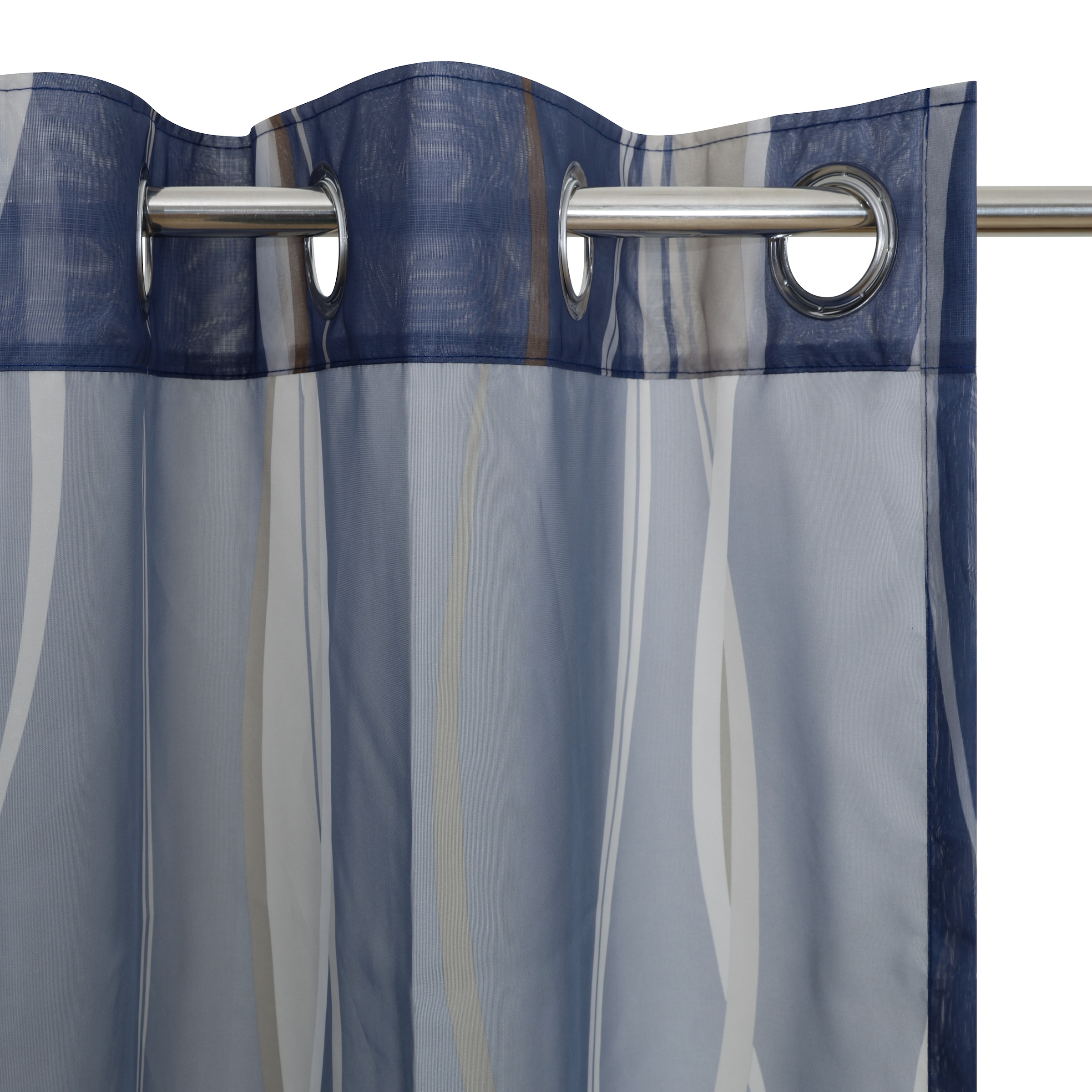 OTTO home Gardine »Dimona« Ösen 2 Stk. tlg. 2er-Set, transparent, Voile, Polyester