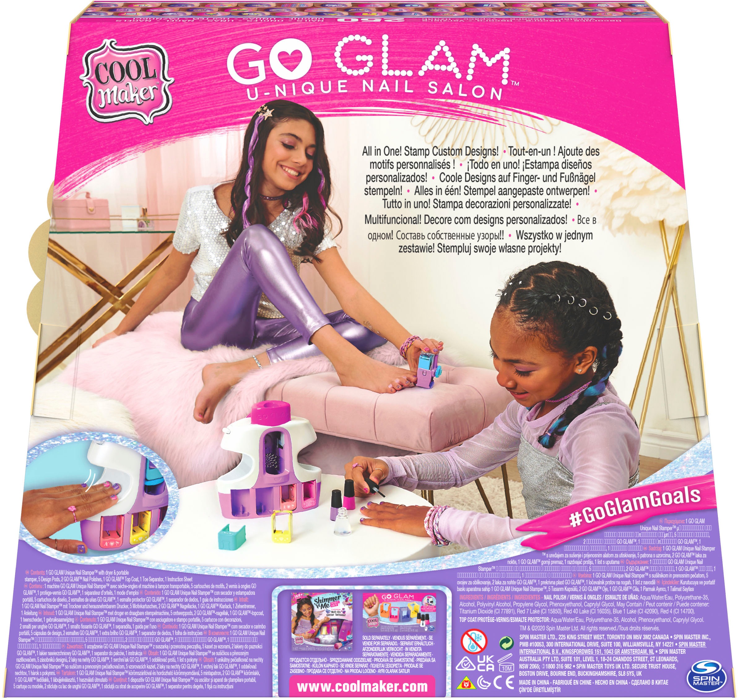 Spin Master Kreativset »Go Glam - U-Nique Nail Salon«