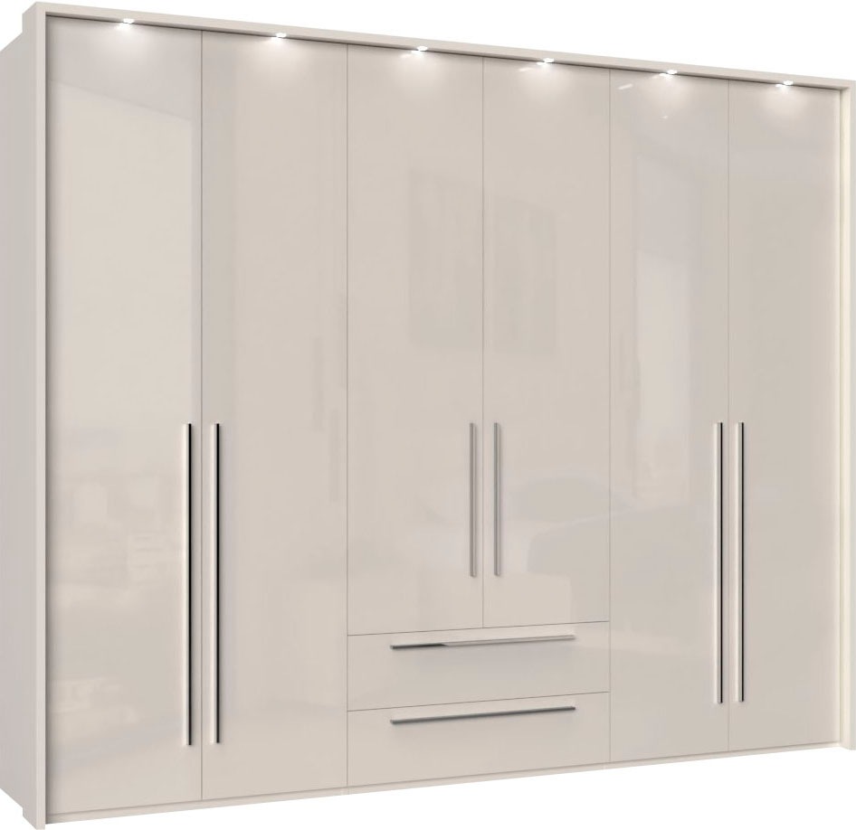 OTTO home Drehtürenschrank "Piano, inklusive Rahmen und Beleuchtung, soft-c günstig online kaufen
