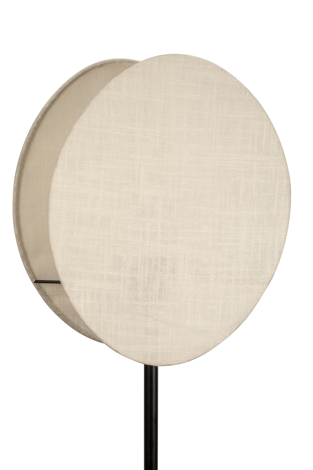 Pauleen Stehlampe »Boho Darling max20W Schwarz/Beige 230V Metall/Holz/Stoff« E27 E27