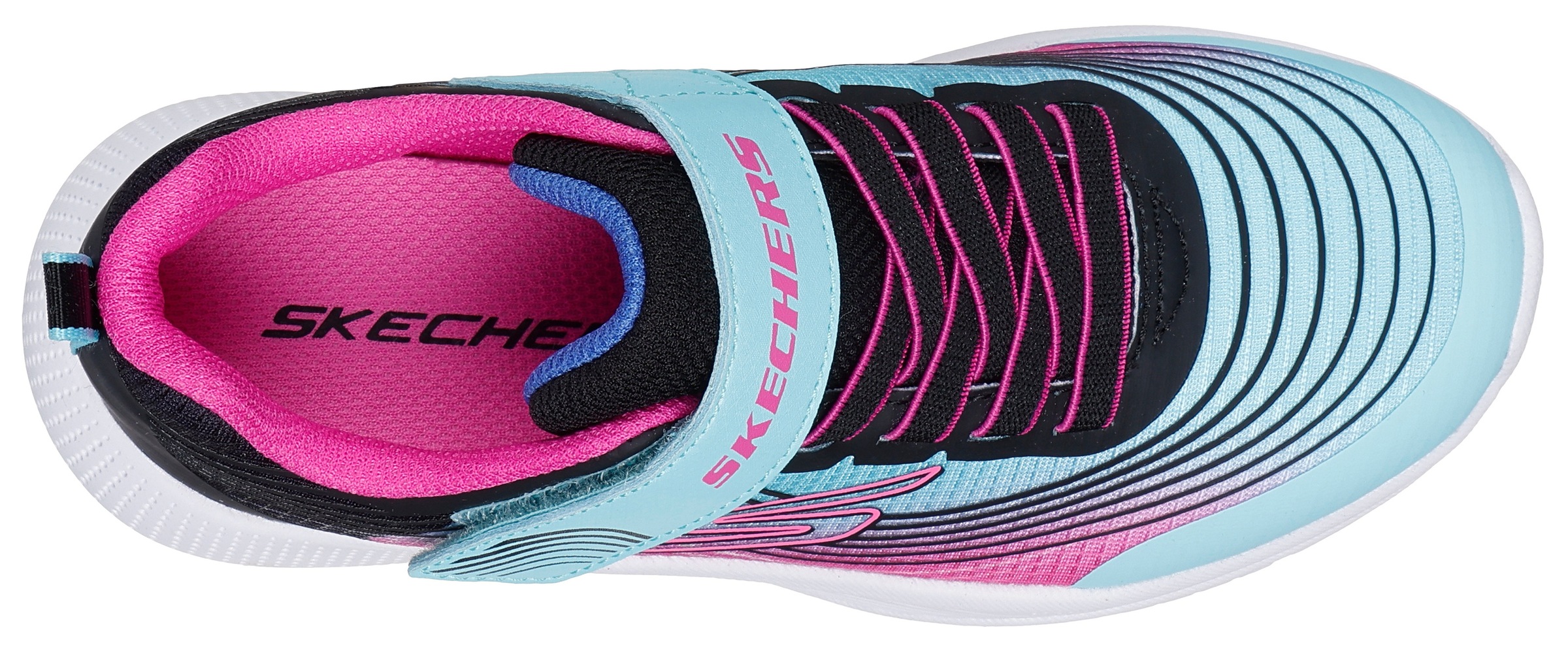 Skechers Sneaker »MICROSPEC ADVANCE«  Klettschuh, Freizeitschuh mit Gummizug und Klettverschluss