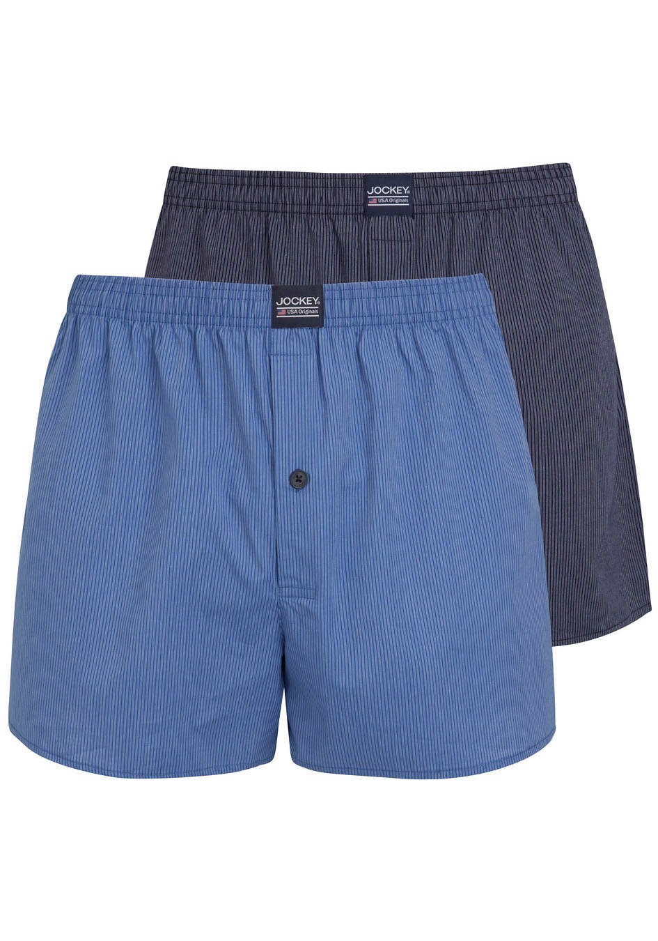Jockey Webboxer »Everyday Striped« 2er Pack, mit Marken Weblabel am Bund günstig online kaufen