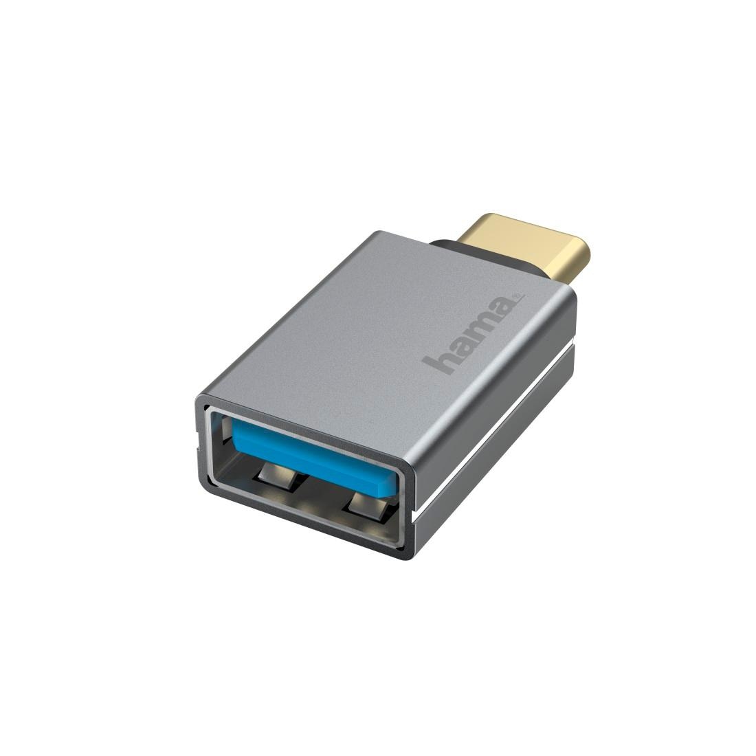 Hama USB-Adapter »USB OTG Adapter, USB-C Stecker, 3.2 Generation, 1,5 Gbit/s«, USB-C zu USB 3.1 Gen 1