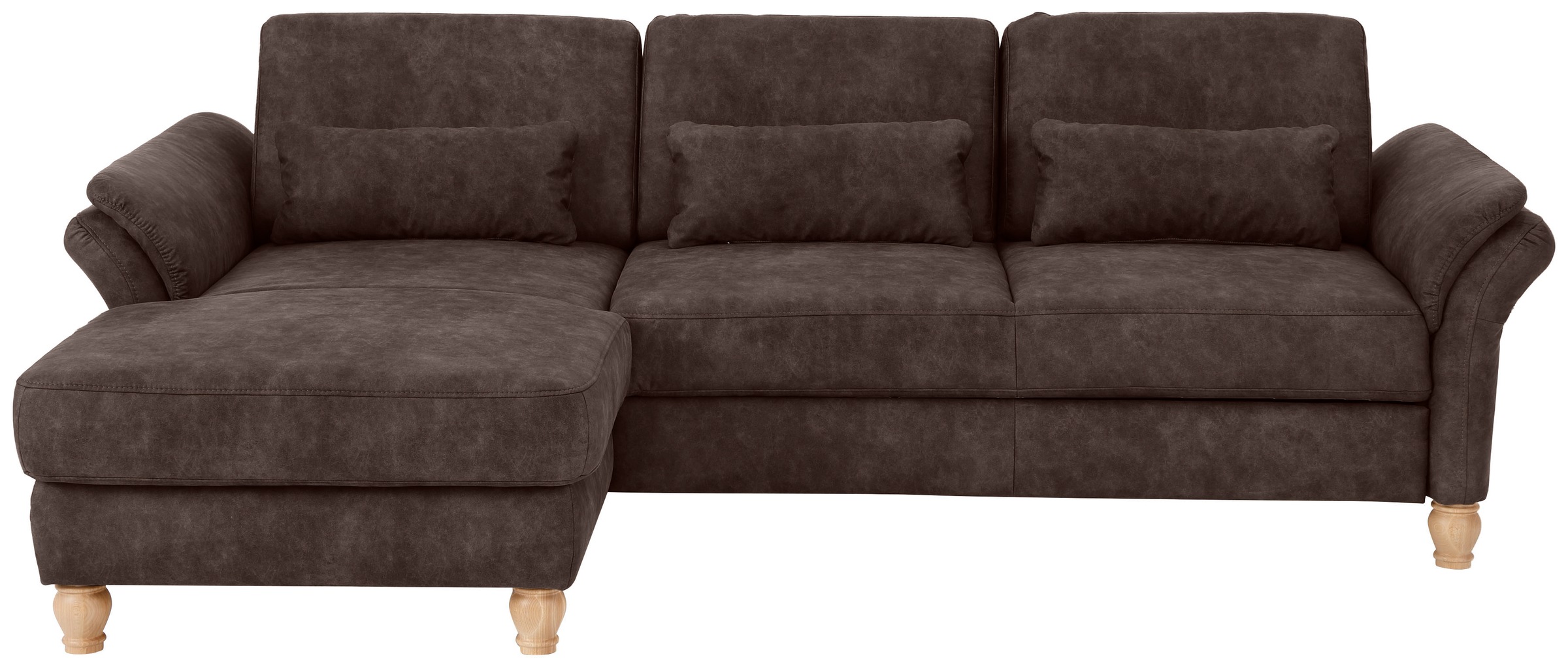 Home affaire Ecksofa »Palace L-Form« incl. Sitztiefenverstellung, wahlweise günstig online kaufen