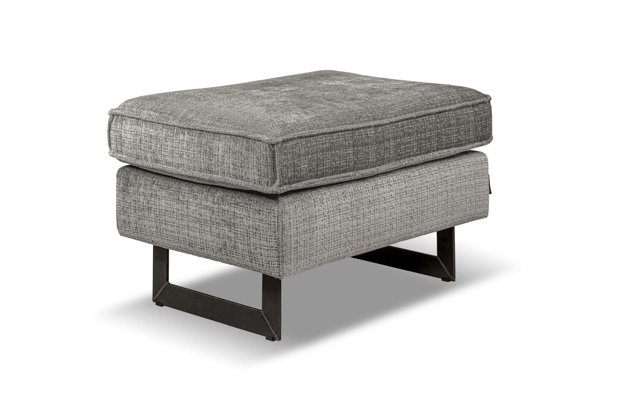 Home affaire Polsterhocker »Pinto« mit Keder, Metallfüßen und auch in Cord günstig online kaufen