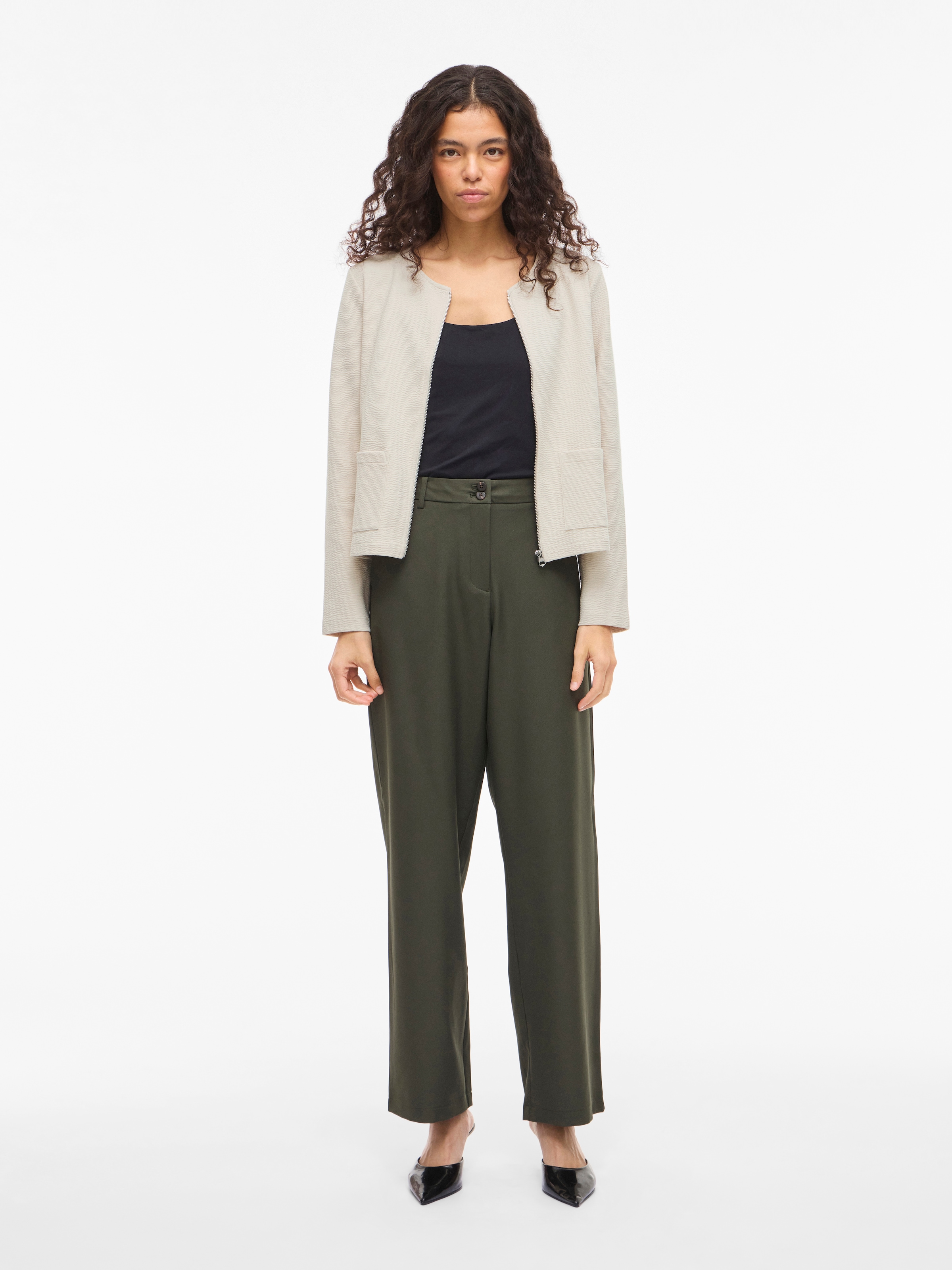Vila Kurzblazer »VIGARDEN L/S SHORT CARDIGAN - NOOS«
