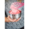 RÖSLE Schneebesen »Pink Charity Edition«, Edelstahl 18/10, Silikon pink, spülmaschinengeeignet, Länge 27 cm