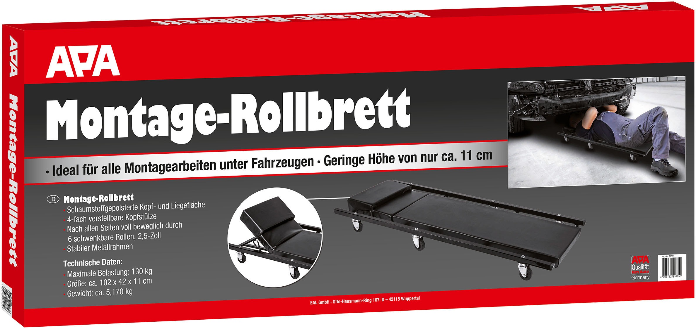APA Rollbrett »Montage Rollbrett«, (1 St.)