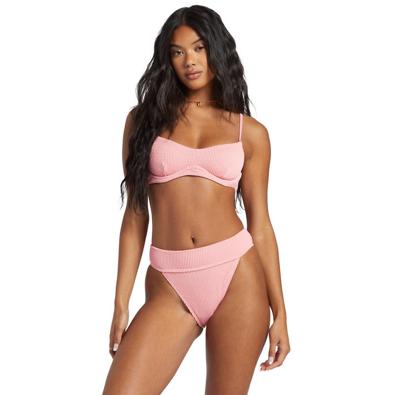 BILLABONG Bade-Shirt »Summer High Kensley« Flamingo L - Cup B Cup B L Material: Leichtes Mischgewebe aus...