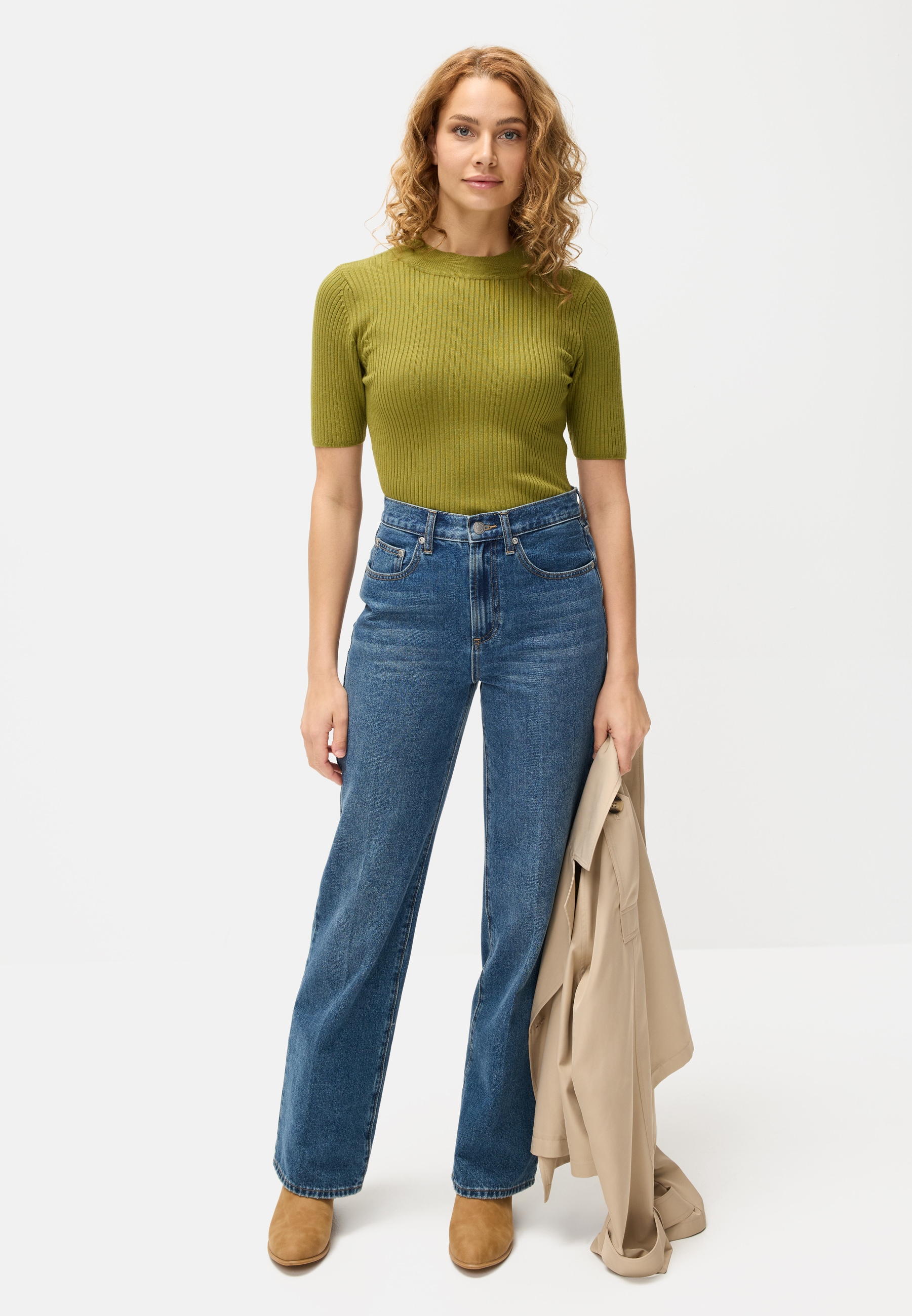 LASCANA Westernstiefel  Sommer Boots, Ankle Stiefelette, Schlupfstiefel, Cowboy-Look, Cut-Outs