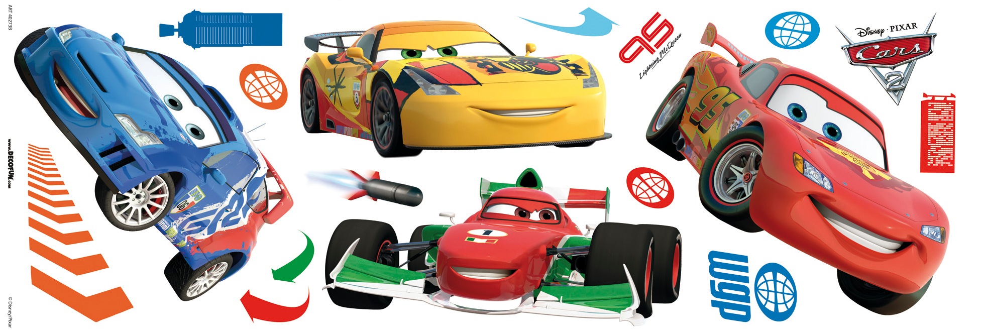 Disney Wandtattoo »Cars«, (1 St.)
