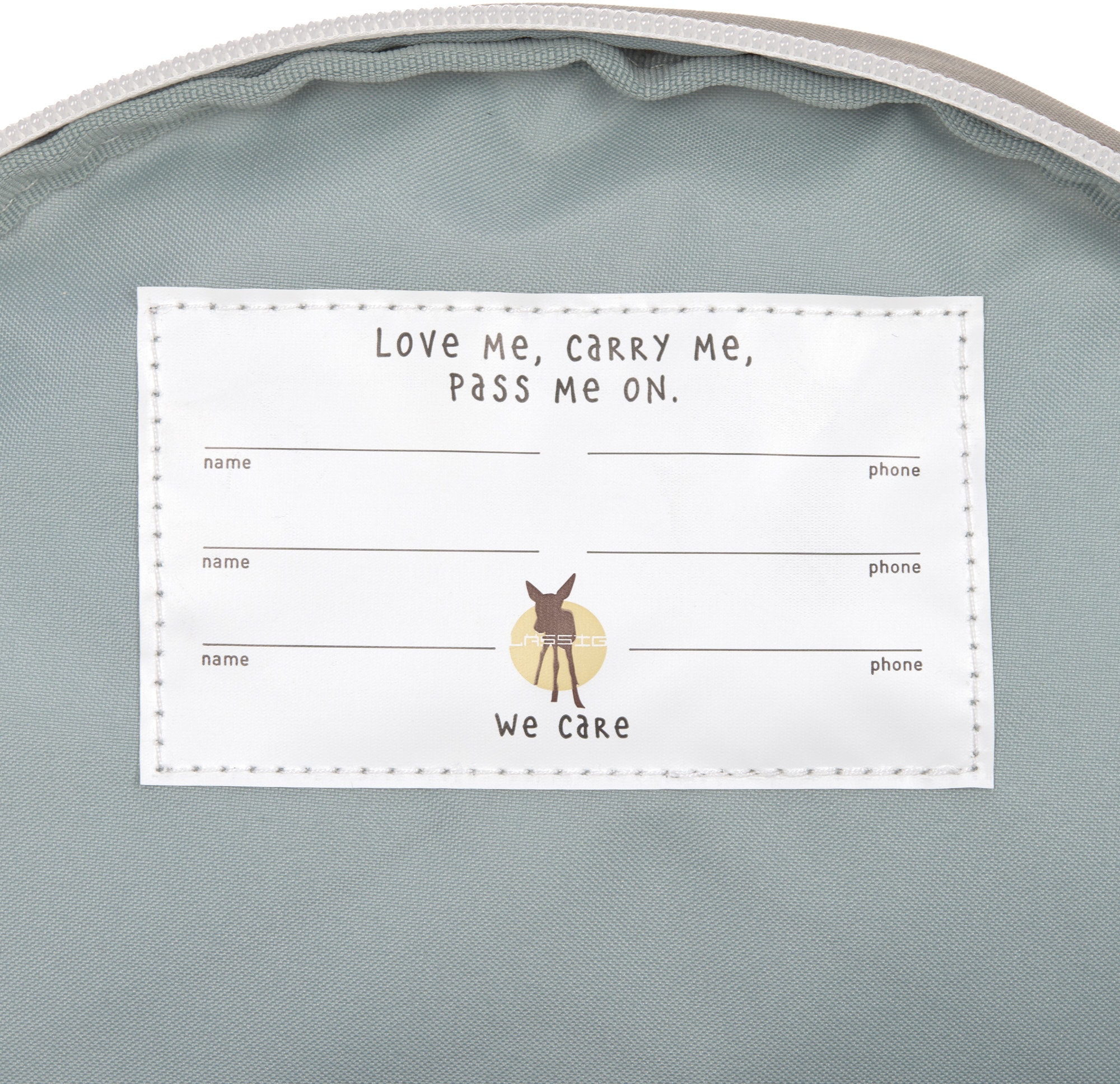 LÄSSIG Kinderrucksack »About Friends, Tiny Backpack, Dragon«, PETA-approved vegan