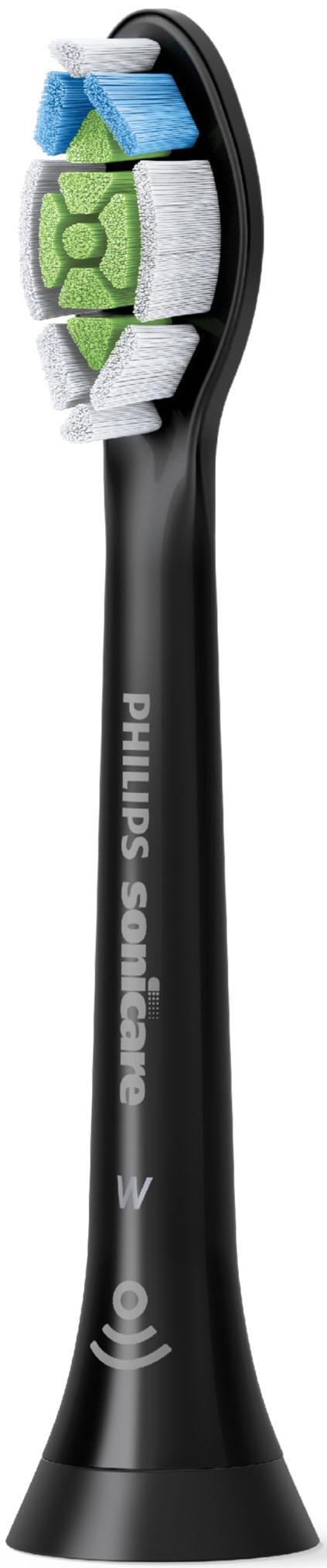 Philips Sonicare Aufsteckbürsten »Standard W2 Optimal White HX6064«, mit der Bürstenkopferkennung, Standardgröße