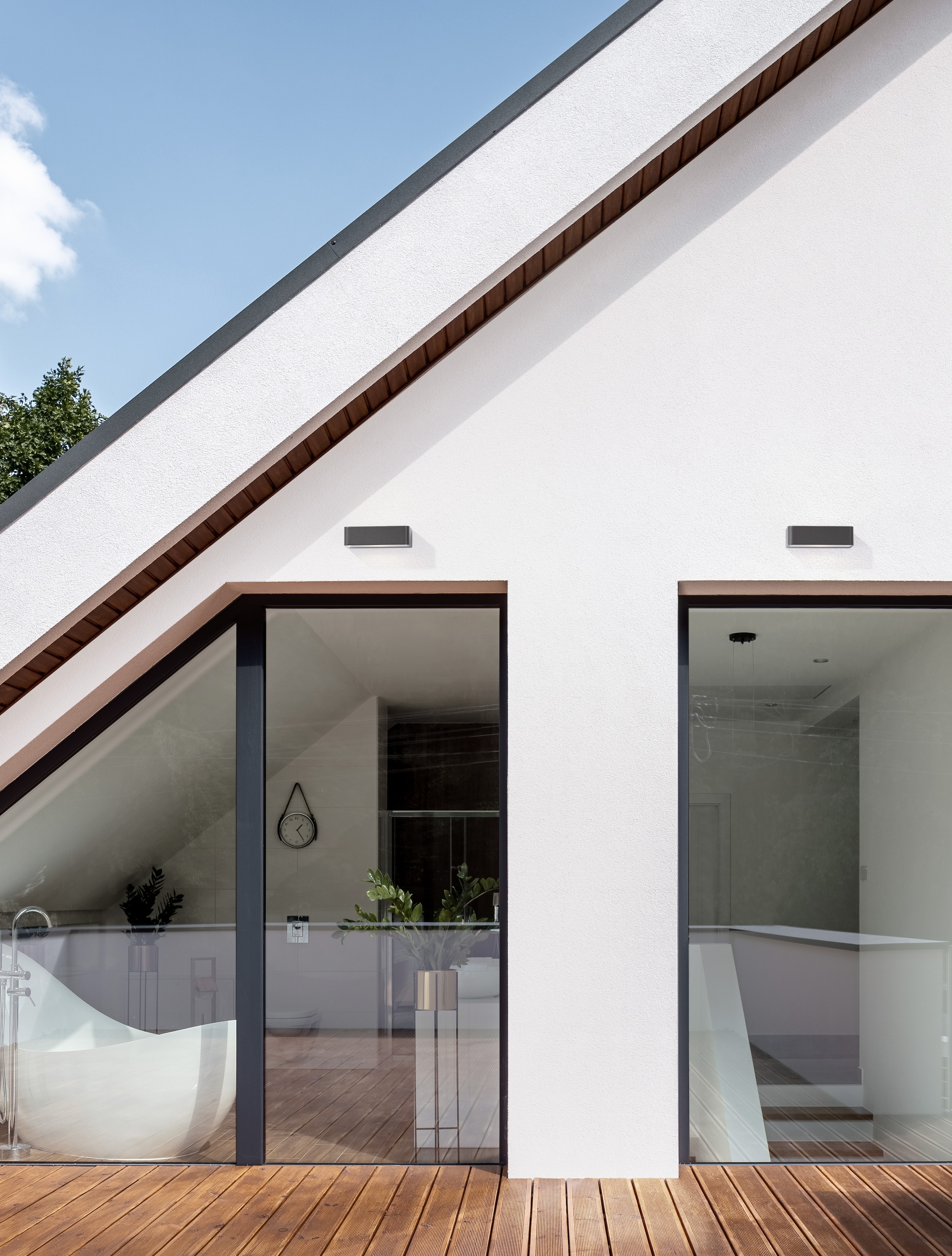 Nova Luce Außen-Wandleuchte »VIDENO« LED-Modul 1 Stk. Warmweiß