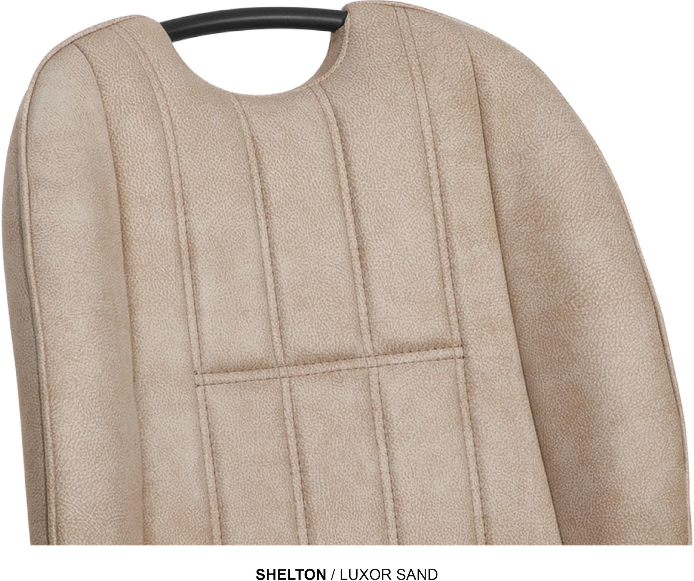 OMG Design Esszimmerstuhl »Shelton« (Set) 2 Stk.Esszimmerstuhl, pflegeleichter Bezug, mit Handgriff