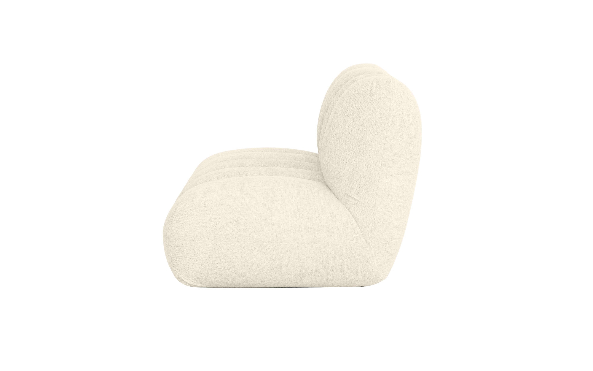 LeGer Home by Lena Gercke 2-Sitzer »Priya Designersofa, moderne Steppung, auch in Bouclé«, gemütlich und modern, B/T/H: 155/108/84 cm