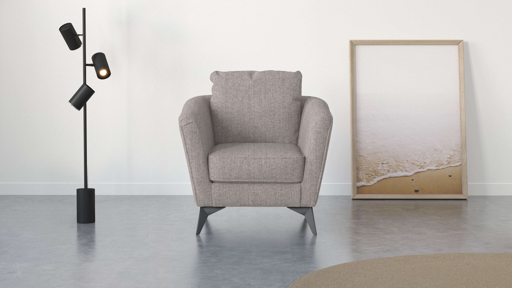 Places of Style Cocktailsessel »MATTHEW Sessel, Maße B/T/H: 83/85/88 cm«, m günstig online kaufen