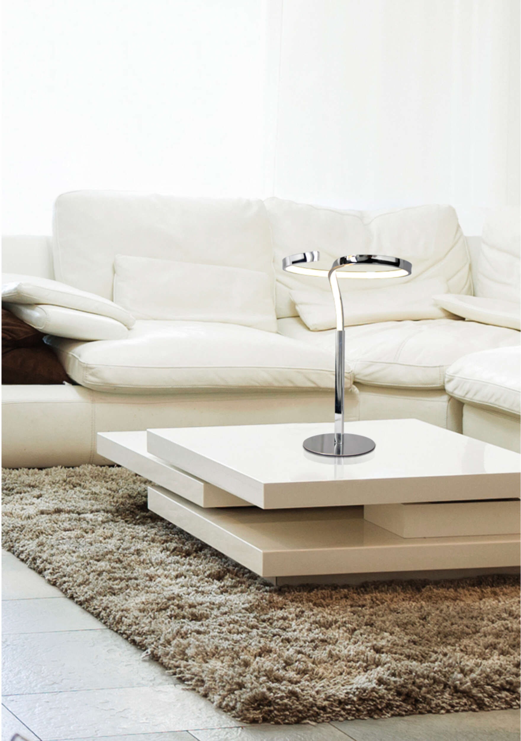 näve LED Tischleuchte »"Loop Line"«, modernes Design; angenehmes Licht