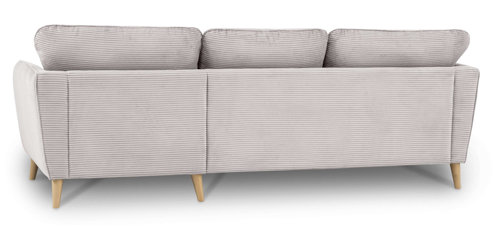 Home affaire Ecksofa »MARSEILLE (242/152cm),L-Form, Rec. rechts/links«, Massivholzbeine aus Eiche, in verschieden Bezügen und Farbvarianten