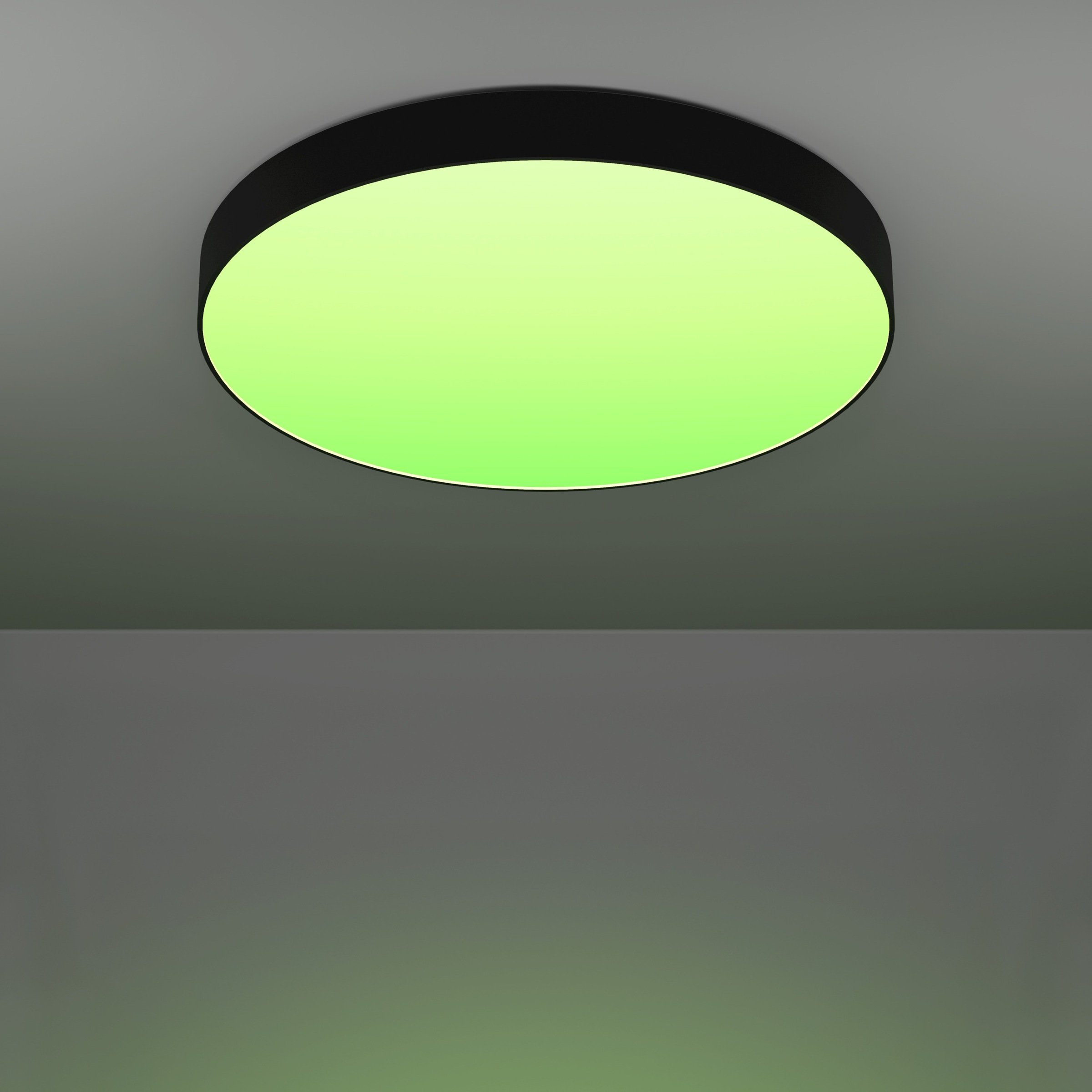 EGLO LED Deckenleuchte »GALLIZZI-Z Deckenlampe - Kunststoff - LED - 36,5W - IP20« LED-Modul 1 Stk. Kaltweiß | Neutralweiß | RGB | Warmweiß Wohzimmerlampe, Esszimmerlampe, Flur, Schlafzimmer, H7 x Ø69 cm