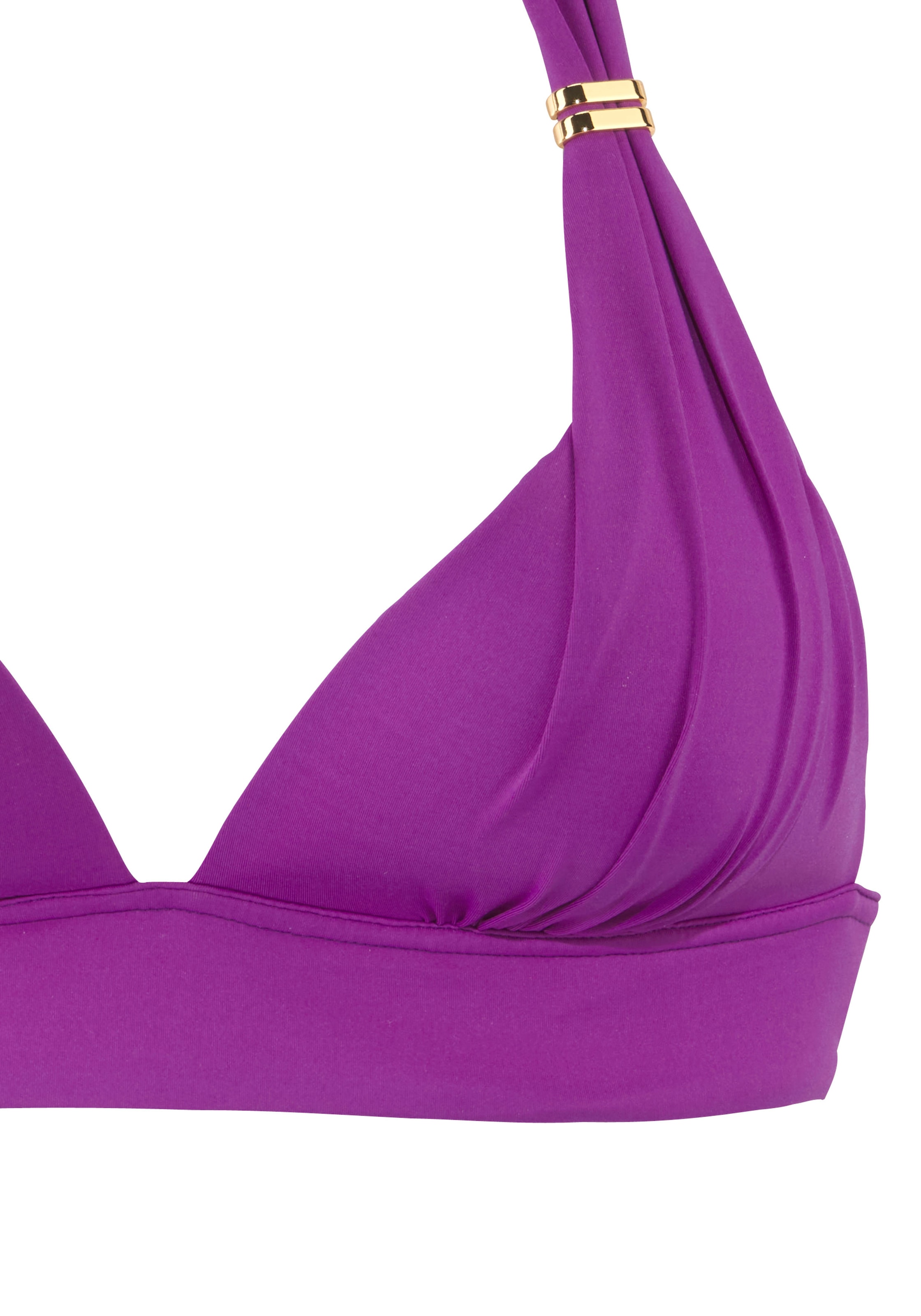 LASCANA Triangel-Bikini »Toni«, mit goldfarbenen Accessoires