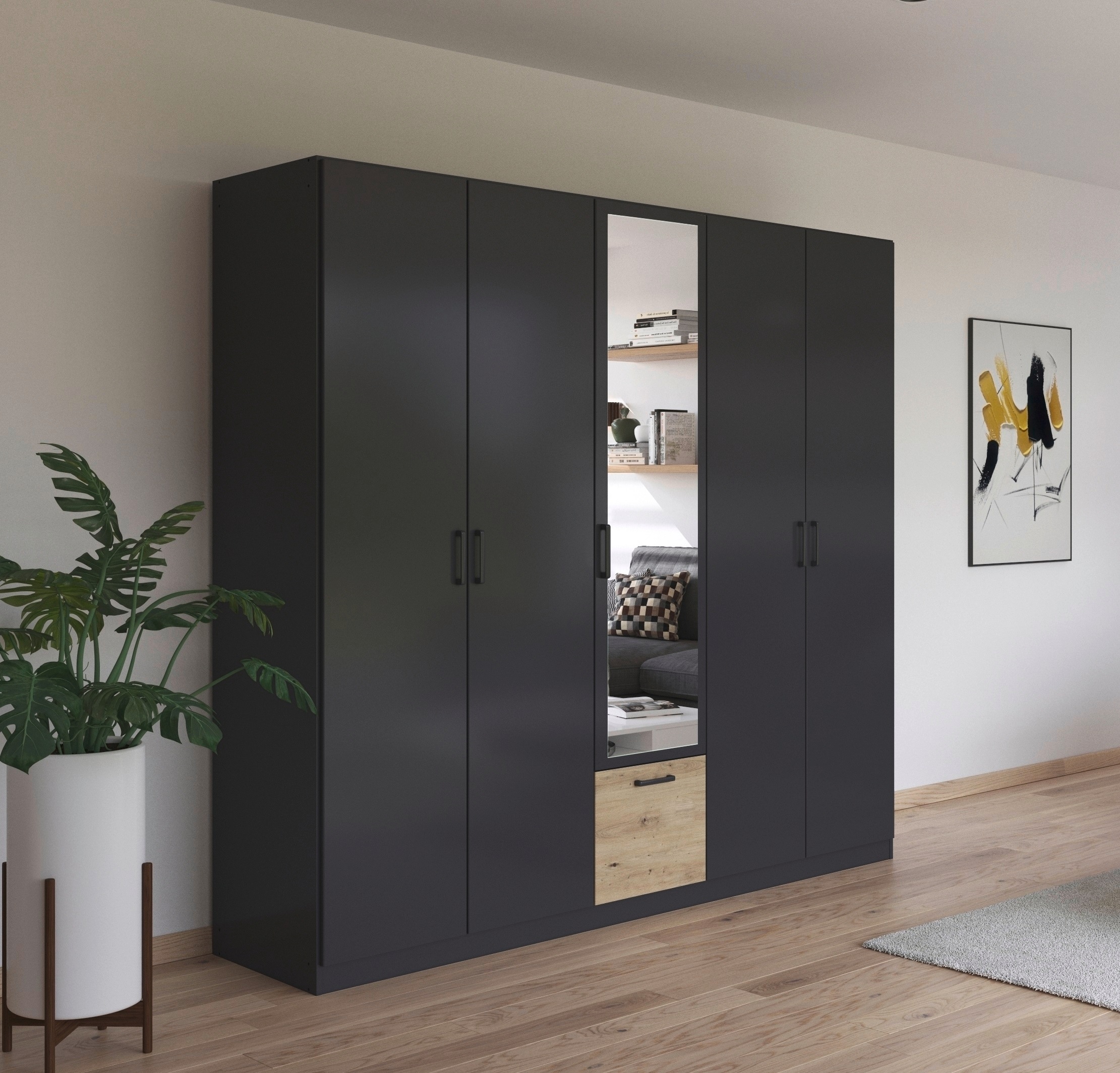 rauch Drehtürenschrank »Kleiderschrank Schrank Garderobe Wäscheschrank BARI günstig online kaufen