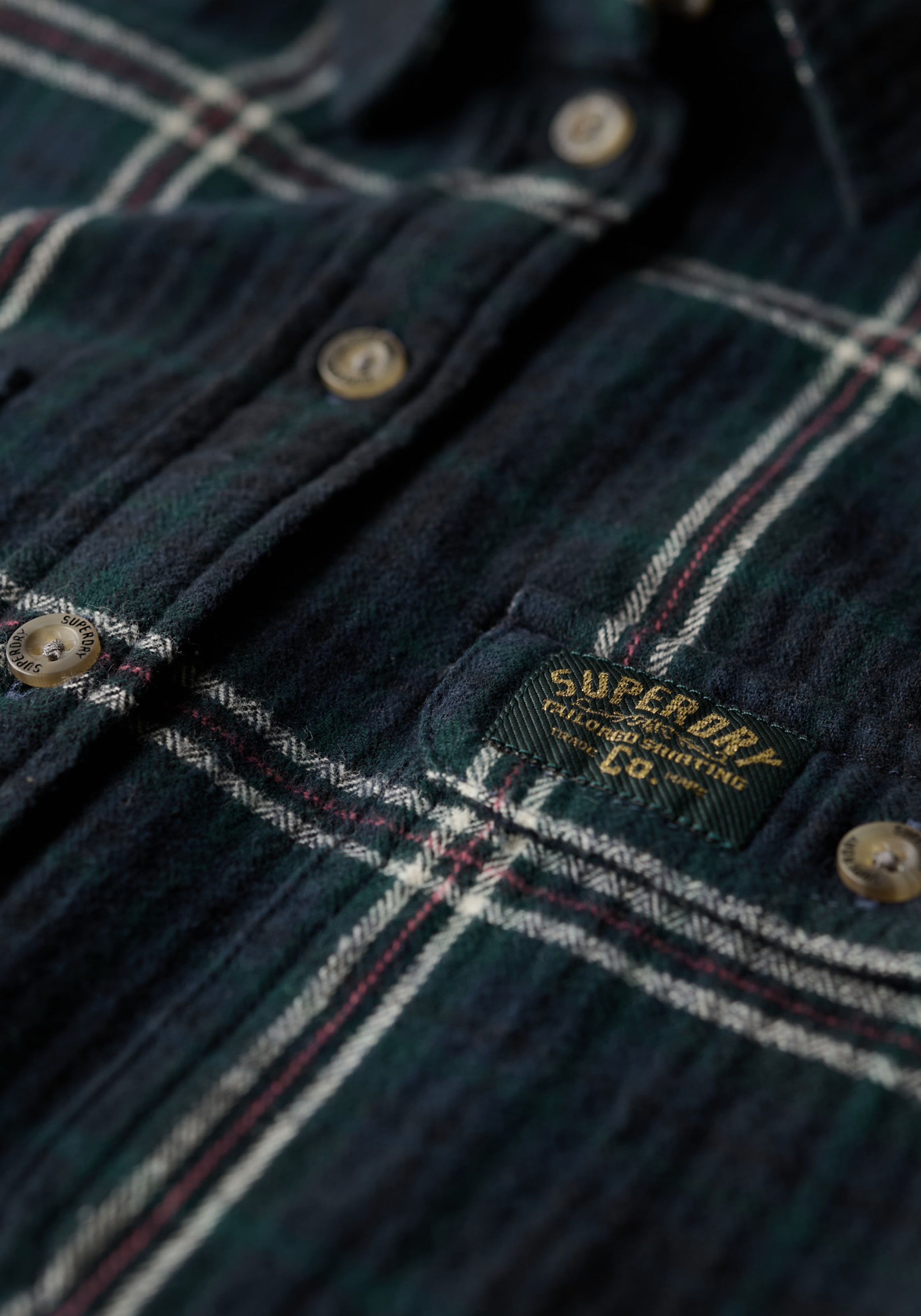 Superdry Flanellbluse »LUMBERJACK CHECK FLANNEL SHIRT«