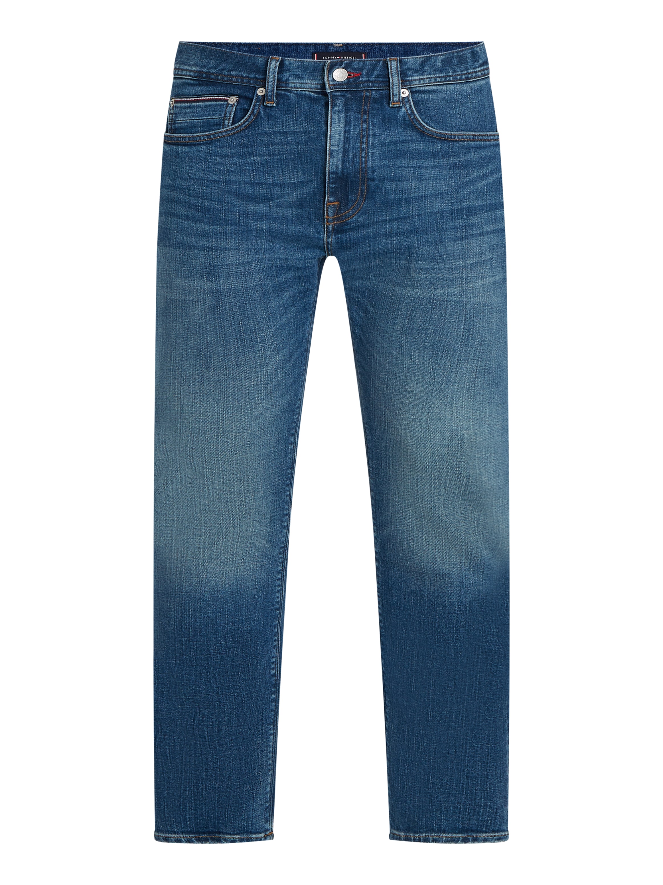 Tommy Hilfiger Slim-fit-Jeans »SLIM BLEECKER PSTR CROW BLACK«