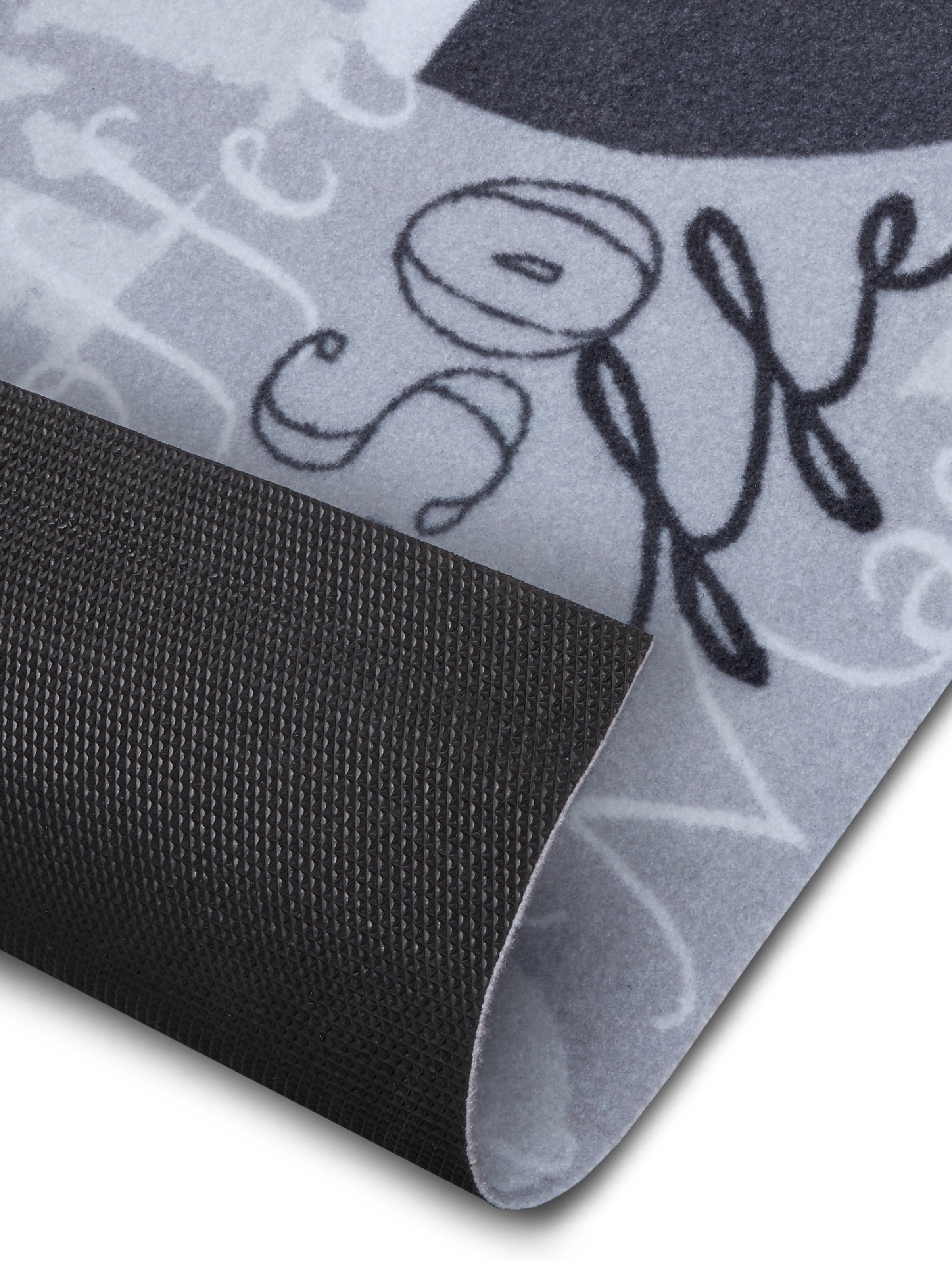 HANSE Home Küchenläufer »I Like Espresso«, rechteckig, 3 mm Höhe, Läufer, Rutschfest, Küchenteppich, Küche, Teppich, Pflegeleicht