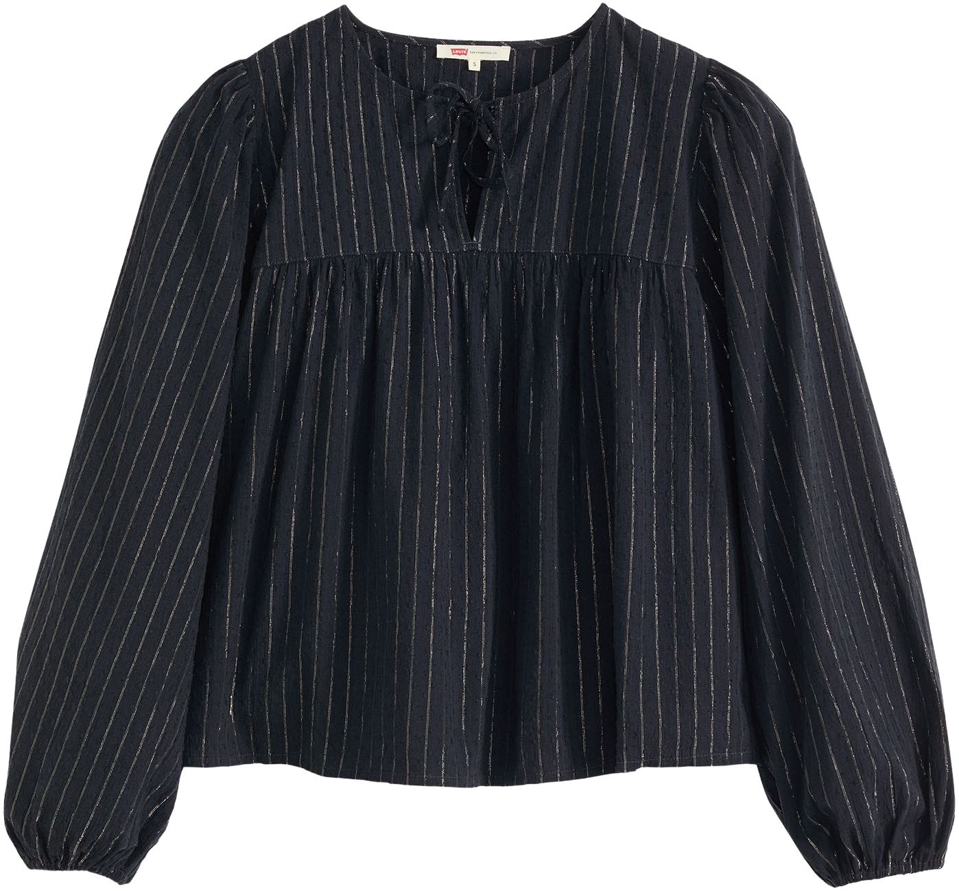 Levi's® Klassische Bluse »JOSEPHINE LS HOLI« mit elastischem Bund