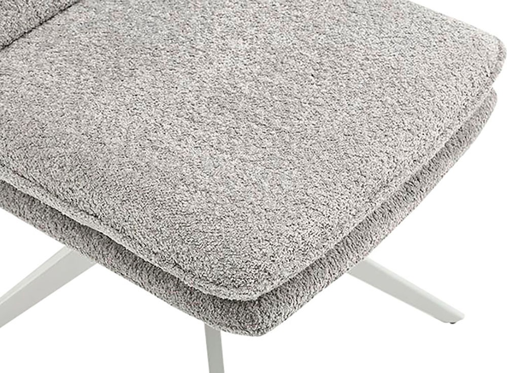 Home affaire Esszimmerstuhl »Valencia«, (Set), 2 St., Boucle, verschiedene Gestelle in Holz oder Metall